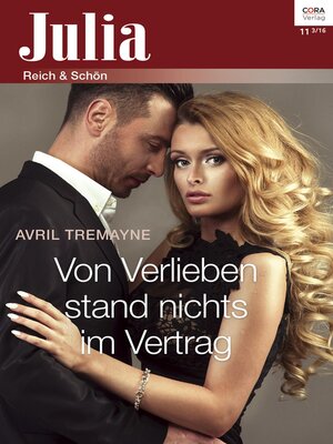 cover image of Von Verlieben stand nichts im Vertrag